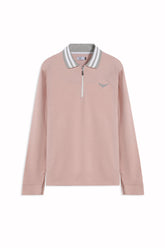 Terry Full Polo Sweatshirt - Eden